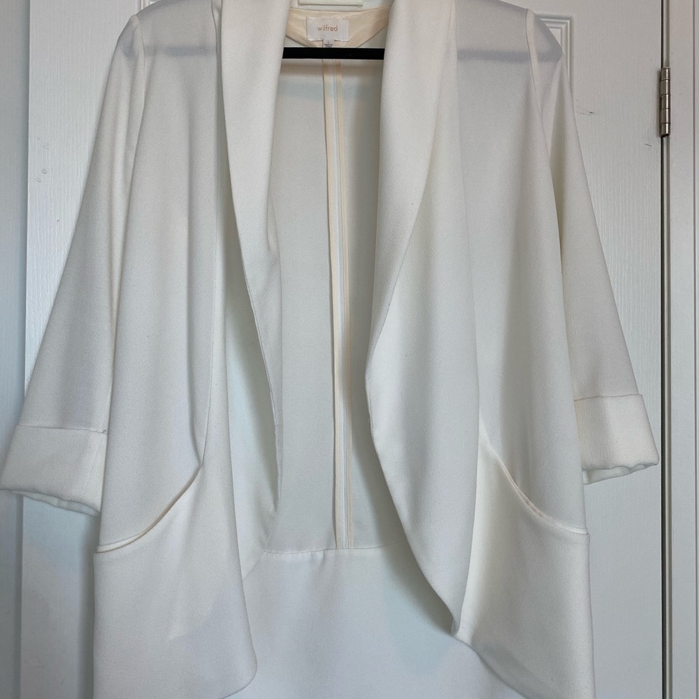 Wilfred white blazer